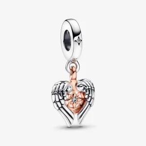 (kép) PANDORA Égi iránytű angyalszárny dangle charm - 782359C01