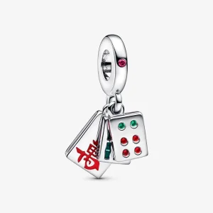 (kép) PANDORA Mahjong háromrészes lógó medál - 792523C01