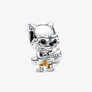 (kép) PANDORA Marvel Űrsereg Rocket Raccoon Charm - 792563C01