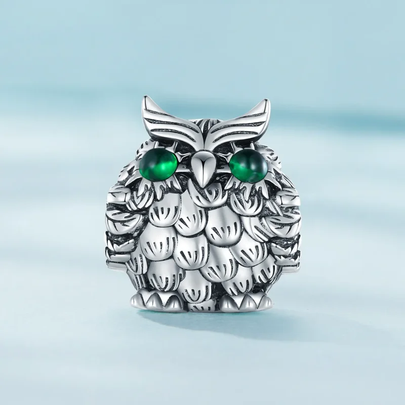 (kép) Pandora stílusú Bagoly Érettségi Charm - SCC2542 - Megtekintés 2