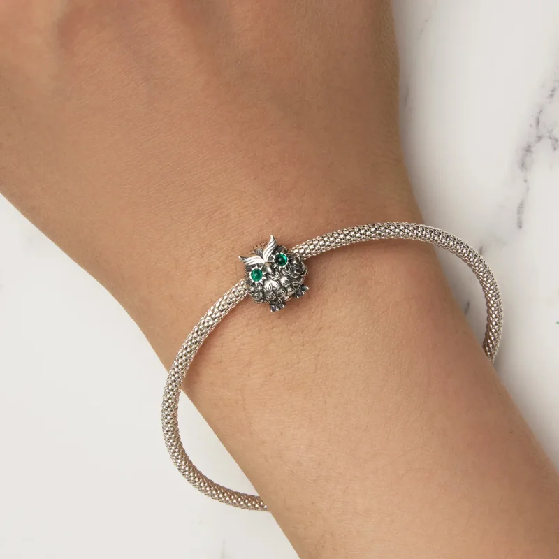 (kép) Pandora stílusú Bagoly Érettségi Charm - SCC2542 - Megtekintés 6