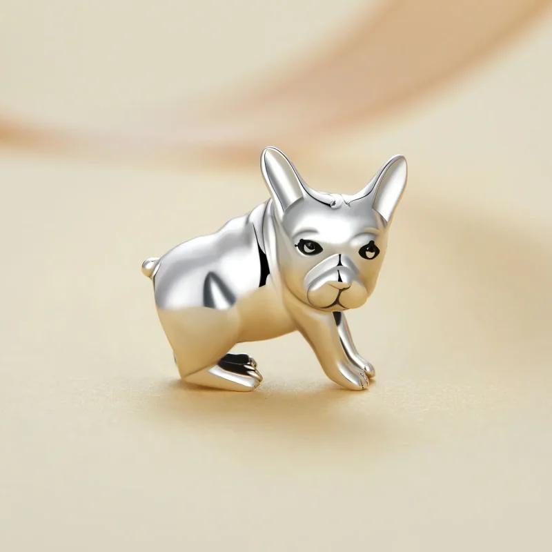 (kép) Pandora stílusú bulldog báj - BSC796 - Megtekintés 2