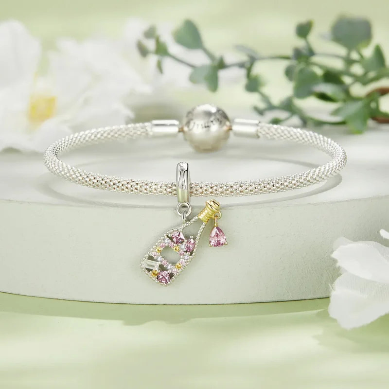 (kép) Pandora stílusú Champange Charm - BSC863 - Megtekintés 3