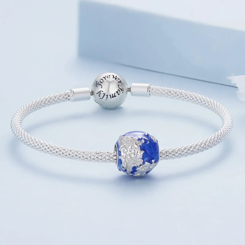(kép) Pandora stílusú gömb charm - BSC846 - Megtekintés 5