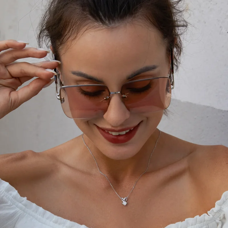 (kép) Pandora stílusú klasszikus elegancia nyaklánc - MSN001 - Megtekintés 3