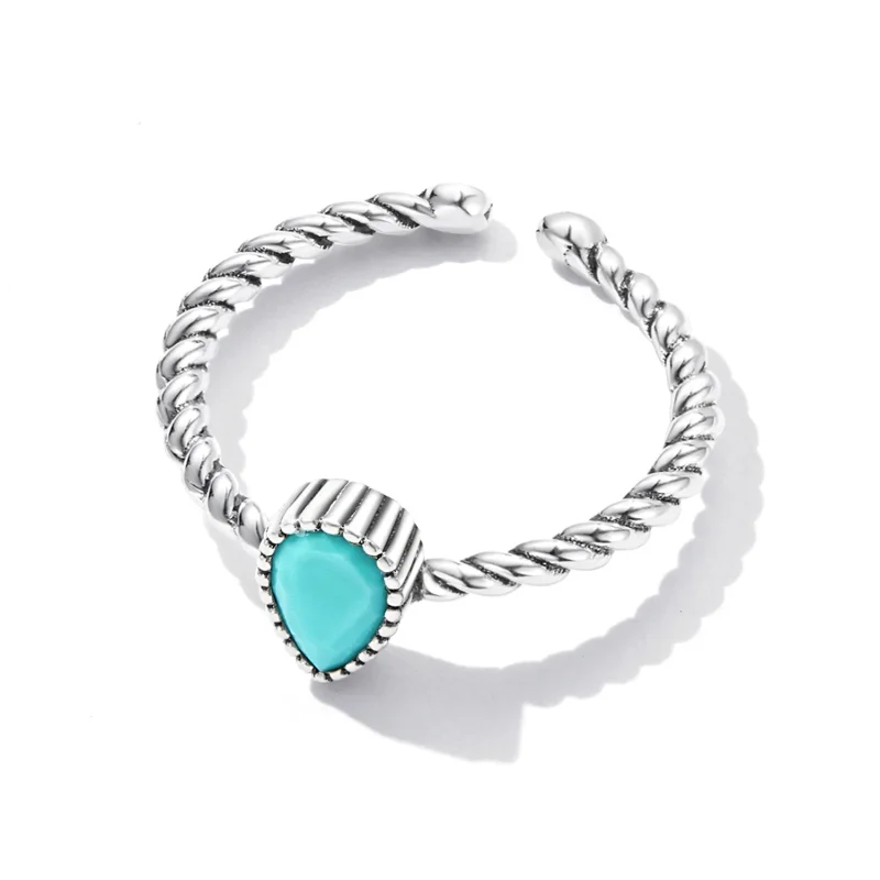 (kép) Pandora stílusú könnyűgyűrű - BSR247 - Megtekintés 6