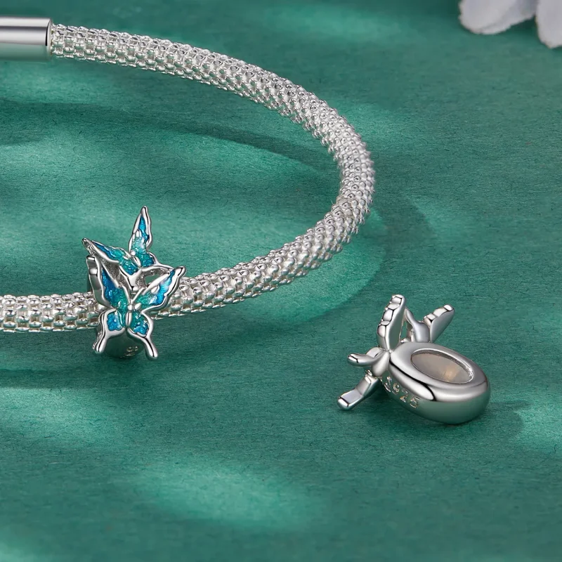(kép) Pandora stílusú Pillangó Spacer Charm - BSC789 - Megtekintés 4