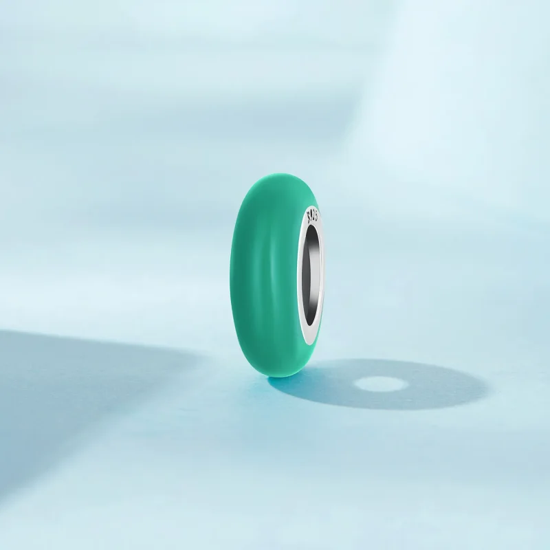 (kép) Pandora stílusú zöld spacer - SCC1450-TQ - Megtekintés 2