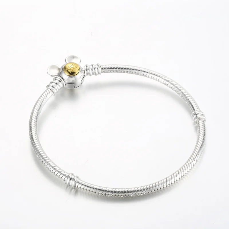 (kép) Pandora Disney 100. évfordulós pillanatok kígyó lánc karkötő - 592514C00 - Megtekintés 2