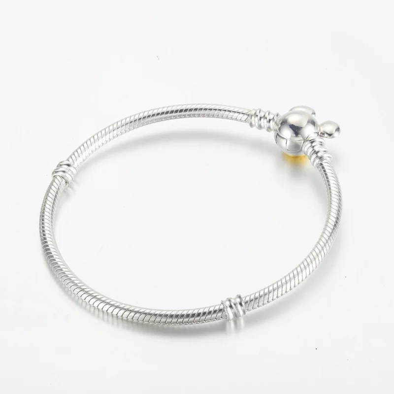 (kép) Pandora Disney 100. évfordulós pillanatok kígyó lánc karkötő - 592514C00 - Megtekintés 3