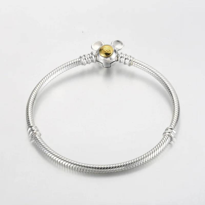 (kép) Pandora Disney 100. évfordulós pillanatok kígyó lánc karkötő - 592514C00 - Megtekintés 5