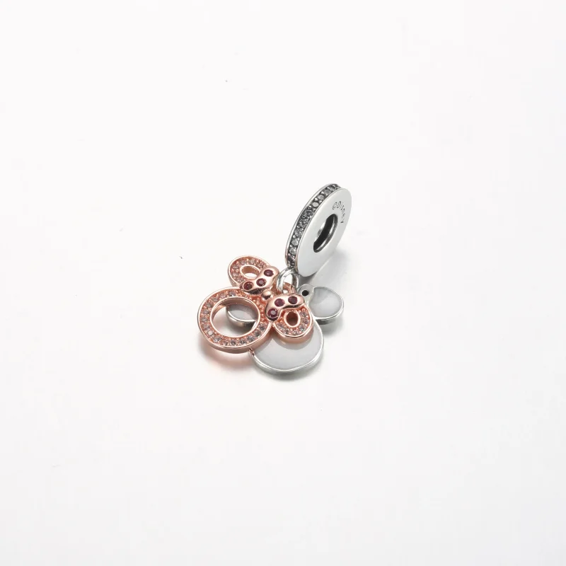 (kép) Pandora Disney Minnie Mouse Silhouette Dupla Lógó Ékszerdísz - 782615C01 - Megtekintés 2