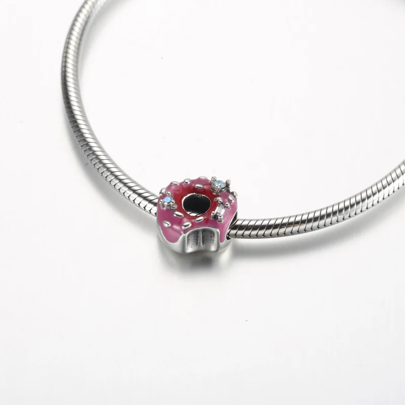 (kép) Pandora Donut ezüst charm - 792596C01 - Megtekintés 5