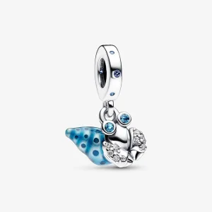 (kép) Pandora Fénylő sötétben világító erdei rák lógó charm - 792700C01