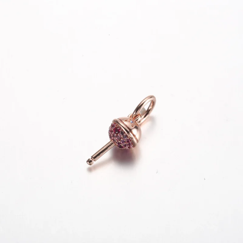 (kép) Pandora Lollipop 14k rózsaaranyozott lógó - 782598C01 - Megtekintés 3
