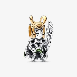 (kép) Pandora Marvel Loki Charm - 762764C01 új termék leírása