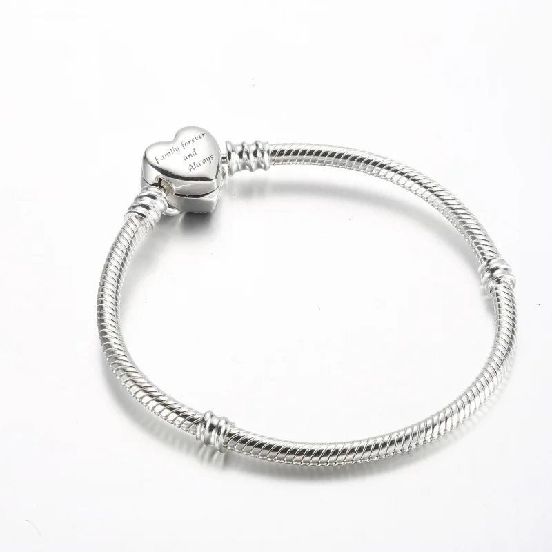 (kép) Pandora Moments Ragyogó Végtelen Szív Kapcsos Kígyó Lánc Karkötő - 592645C01 - Megtekintés 3