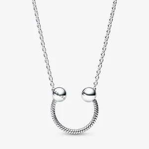 (kép) Pandora Moments U-alakú báj medál nyaklánc - 392747C00-45