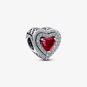 Pandora Ragyogó Szintezett Szív Medál - 799218C02 (kép) Pandora Ragyogó Szintezett Szív Medál - 799218C02