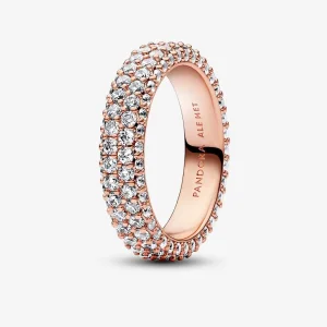 (kép) Pandora Timeless Pavé Dupla soros Gyűrű - 182629C01