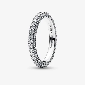 (kép) Pandora Timeless Pavé Egy soros gyűrű - 192627C01