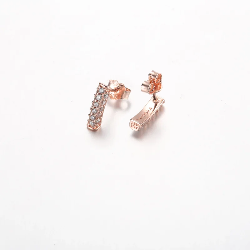 (kép) Pandora Timeless Pavé Egy soros Rúd Fülbevalók - 262626C01 - Megtekintés 4