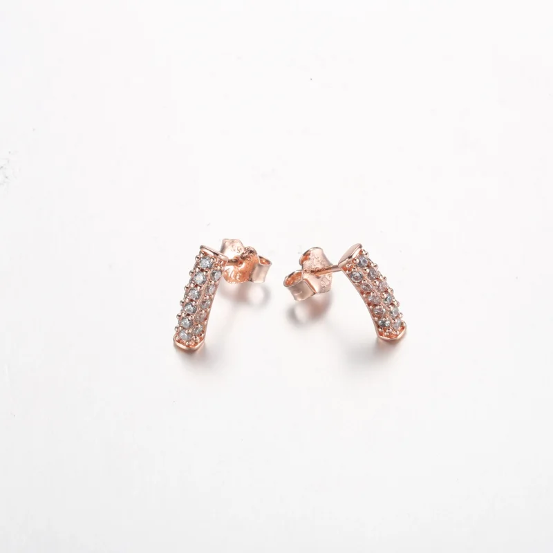 (kép) Pandora Timeless Pavé Egy soros Rúd Fülbevalók - 262626C01 - Megtekintés 5