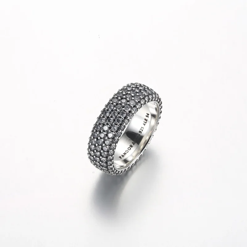 (kép) Pandora Timeless Pavé Háromsoros Gyűrű - 192634C01 - Megtekintés 2