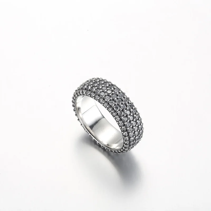(kép) Pandora Timeless Pavé Háromsoros Gyűrű - 192634C01 - Megtekintés 4