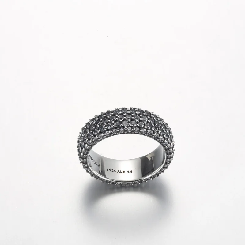 (kép) Pandora Timeless Pavé Háromsoros Gyűrű - 192634C01 - Megtekintés 5
