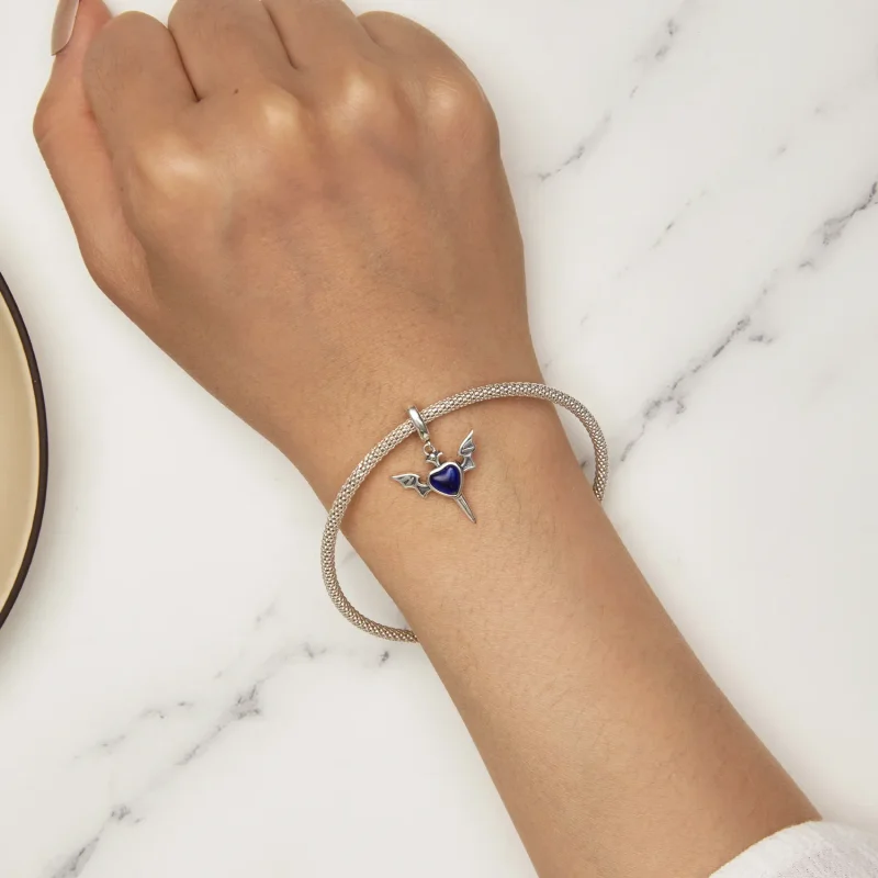 (kép) Pandora stílusú Angyal Szárak Dangle - SCC2559 - Megtekintés 6