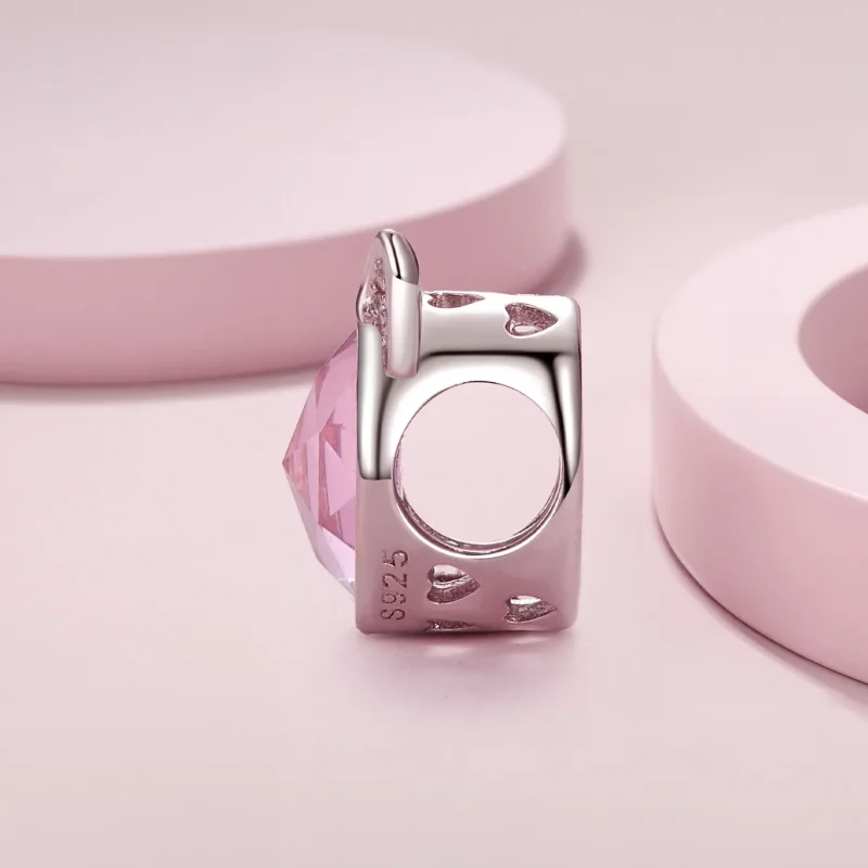 (kép) Pandora stílusú aranyos macska charm - SCC2579 - Megtekintés 3