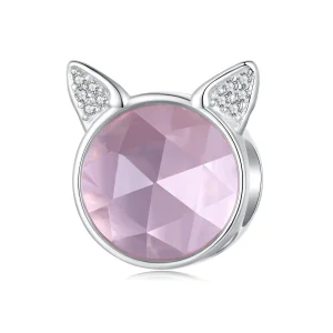 Pandora stílusú aranyos macska charm - SCC2579 (kép) Pandora stílusú aranyos macska charm - SCC2579