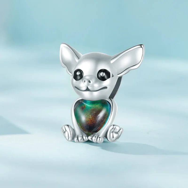 (kép) Pandora stílusú Chihuahua charm - SCC2601 - Megtekintés 3