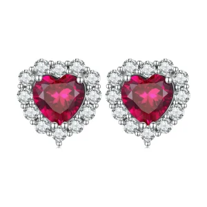 Pandora stílusú Cirkónia Love Studs Fülbevalók - SCE1577 (kép) Pandora stílusú Cirkónia Love Studs Fülbevalók - SCE1577