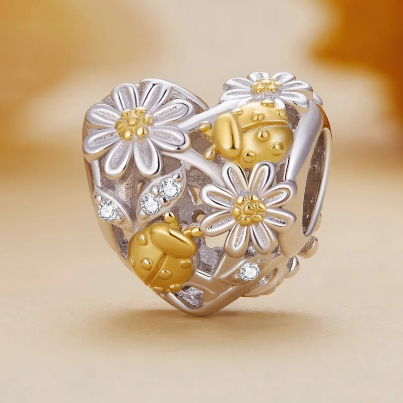 (kép) Pandora stílusú Daisy Ladybug charm - BSC817 - Megtekintés 2