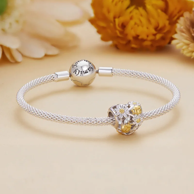 (kép) Pandora stílusú Daisy Ladybug charm - BSC817 - Megtekintés 5