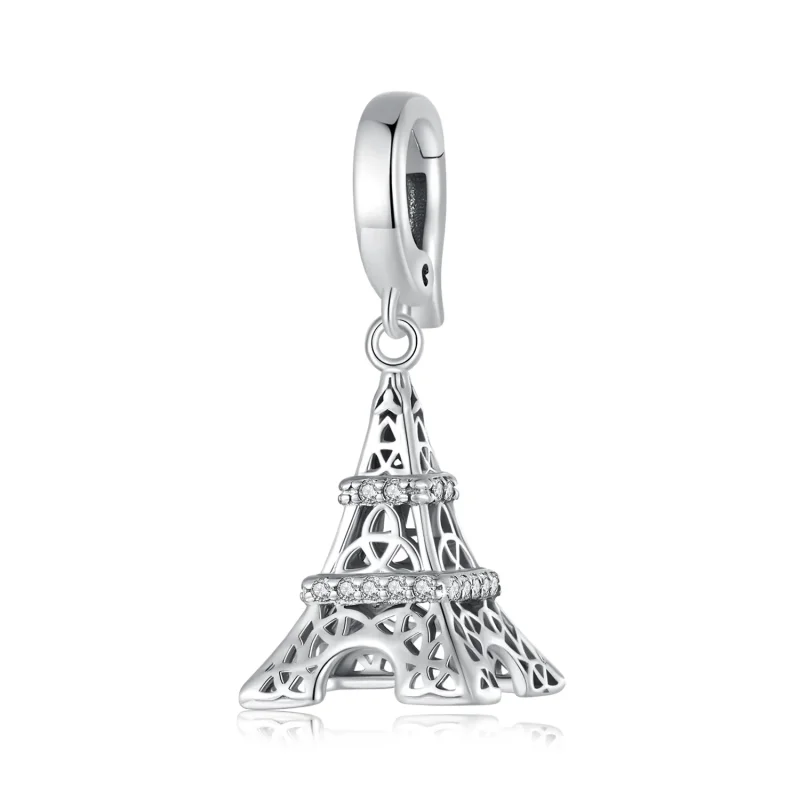 (kép) Pandora stílusú Eiffel-torony függő - SCC2570