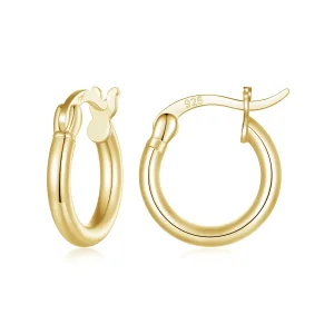 Pandora stílusú ezüst fülbevalók - SCE1608-SB (kép) Pandora stílusú ezüst fülbevalók - SCE1608-SB
