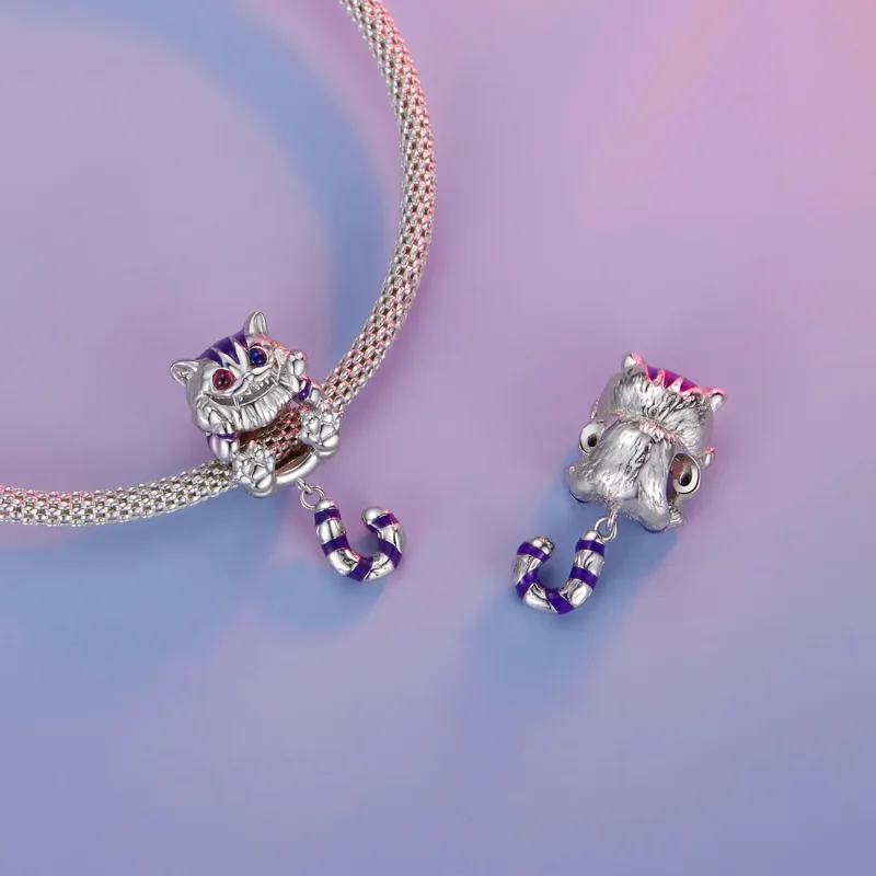 (kép) Pandora stílusú Fantázia Macska Charm - SCC2529 - Megtekintés 4