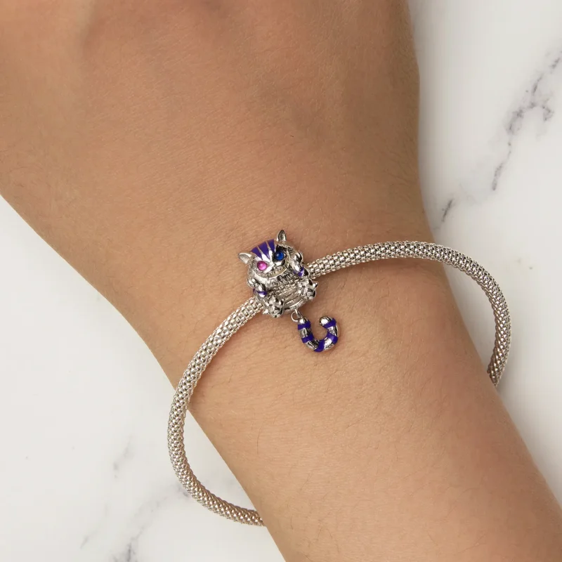 (kép) Pandora stílusú Fantázia Macska Charm - SCC2529 - Megtekintés 6