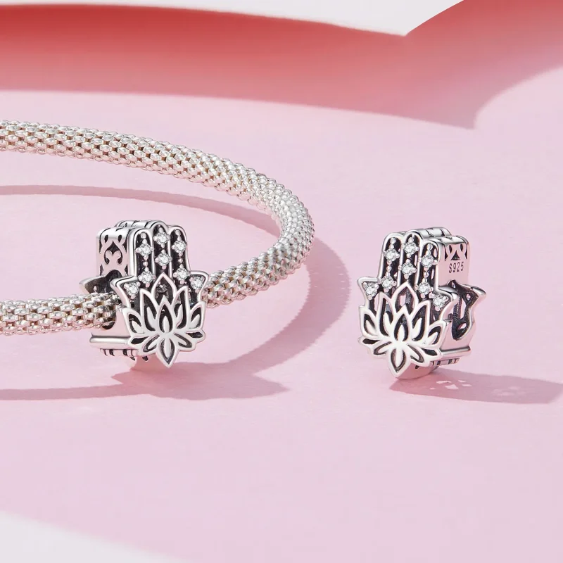 (kép) Pandora stílusú Fatima kéz medál - SCC2628 - Megtekintés 4