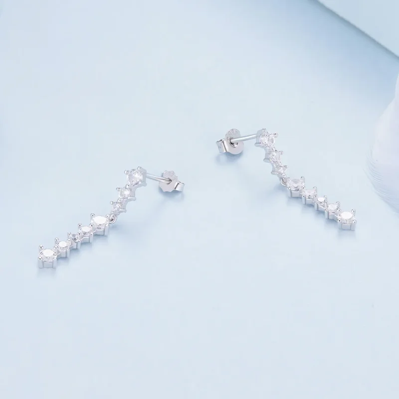 (kép) Pandora stílusú függő fülbevaló táska díszítéssel - BSE870 - Megtekintés 3