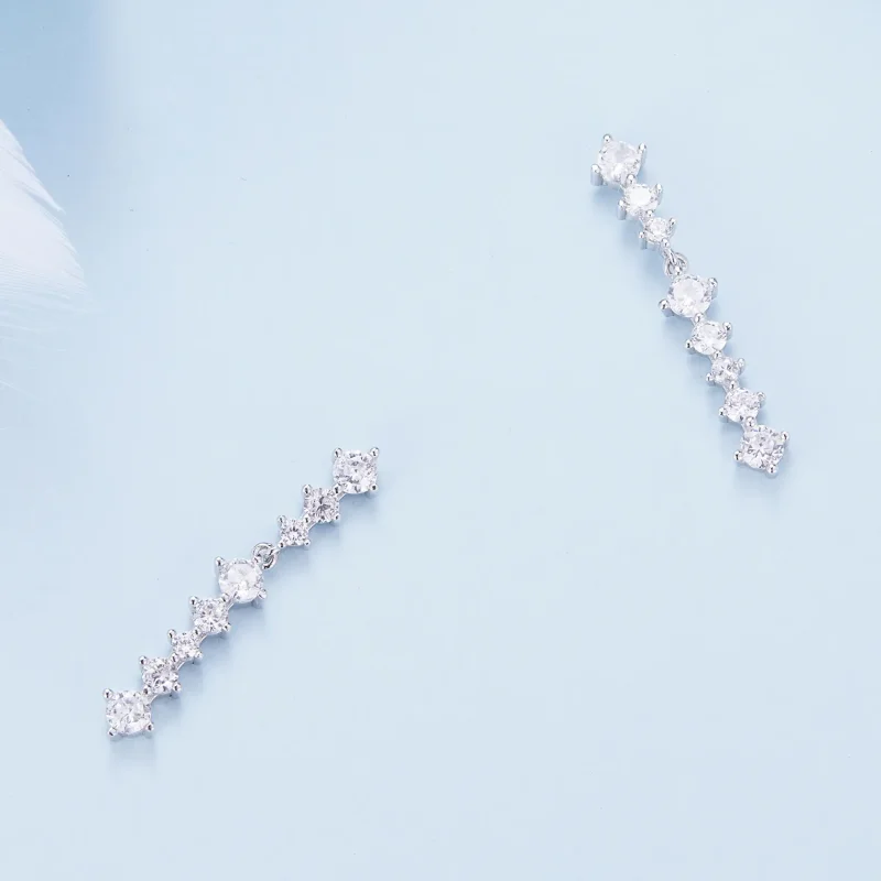 (kép) Pandora stílusú függő fülbevaló táska díszítéssel - BSE870 - Megtekintés 4