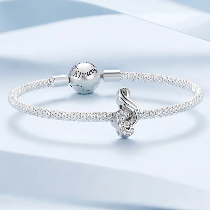 (kép) Pandora stílusú Jegyzet Charm - BSC811 - Megtekintés 5