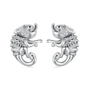 Pandora stílusú Kaméleon Fülbevalók - SCE1661 (kép) Pandora stílusú Kaméleon Fülbevalók - SCE1661