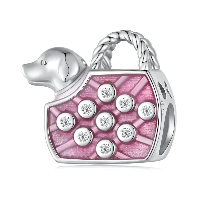 (kép) Pandora stílusú kisállat kutya charm - SCC2473 - Megtekintés 7