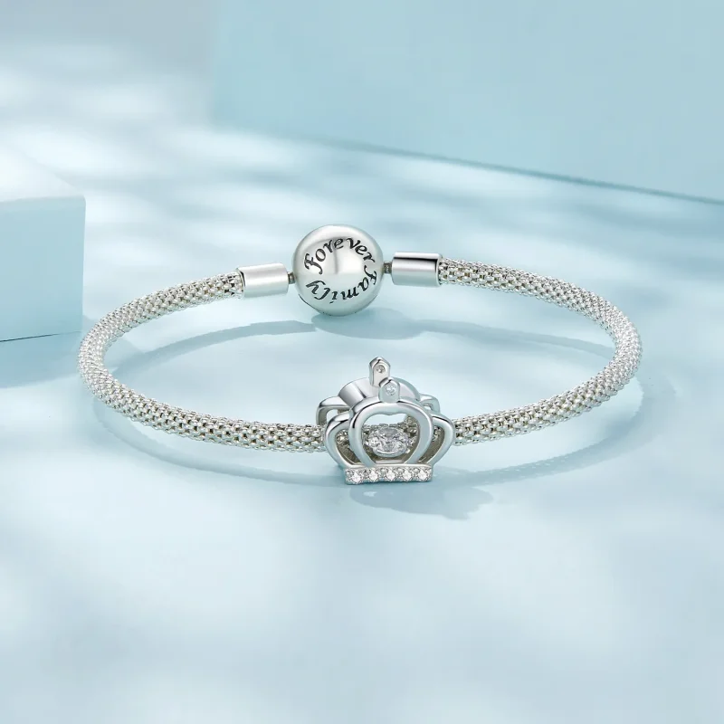 (kép) Pandora stílusú korona charm - SCC2589 - Megtekintés 5