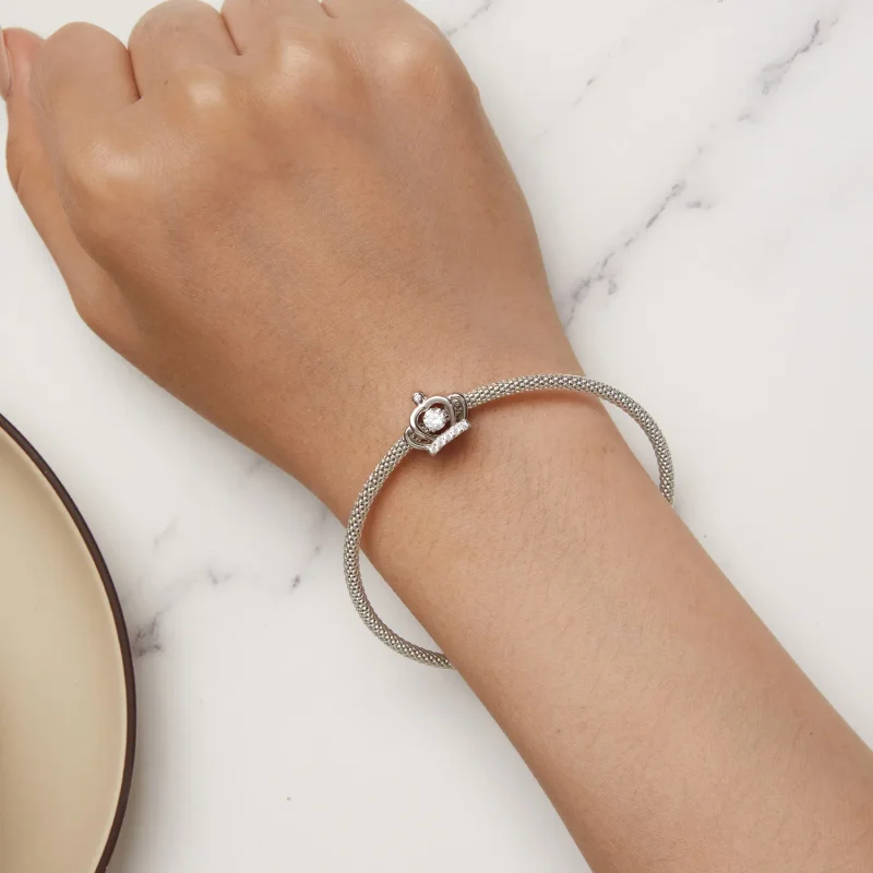 (kép) Pandora stílusú korona charm - SCC2589 - Megtekintés 6