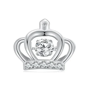 Pandora stílusú korona charm - SCC2589 (kép) Pandora stílusú korona charm - SCC2589